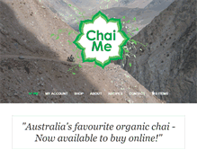 Tablet Screenshot of chaime.com.au